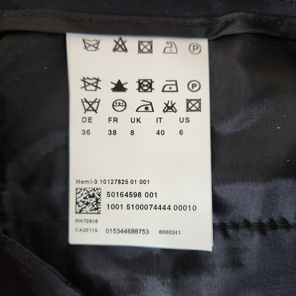 HUGO BOSS DARK BLUE WOMAN CLASSIC DRESS PANTS NEW SIZE 6 (FOR SIZE 2-4) - Picture 14 of 16